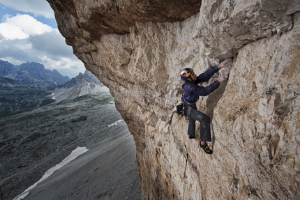 Pan Aroma, Tre Cime di Lavaredo - Iker & Eneko Pou, Pan Aroma 8c, Tre Cime di Lavaredo, Dolomites