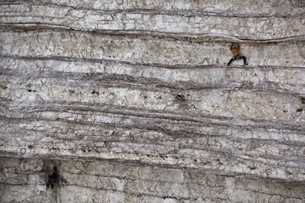 Pan Aroma, Tre Cime di Lavaredo - Iker & Eneko Pou, Pan Aroma 8c, Tre Cime di Lavaredo, Dolomites