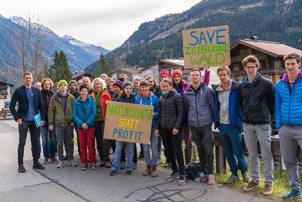 Zillertal, migliaia di climbers si mobilitano per salvare area boulder Zillergrund Wald