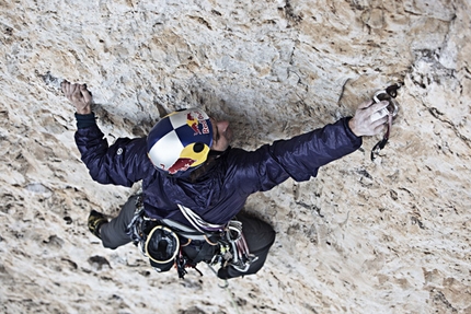 Pan Aroma, Tre Cime di Lavaredo - Iker & Eneko Pou, Pan Aroma 8c, Tre Cime di Lavaredo, Dolomiti