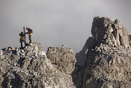 Pan Aroma, Tre Cime di Lavaredo - Iker & Eneko Pou, Pan Aroma 8c, Tre Cime di Lavaredo, Dolomites