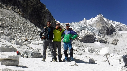 Langdung, Nepal, Himalaya, Jesús Ibarz, Edu Recio, Pablo Ruix - Langdung (6357m), Rolwaling Valley, Himalaya: Jesús Ibarz, Edu Recio e Pablo Ruix