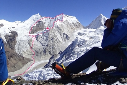 Himjung Nepal, Vitus Auer, Sebastian Fuchs, Stefan Larcher - Himjung (7092 m) Nepal and the West Ridge climbed by Vitus Auer, Sebastian Fuchs, Stefan Larcher