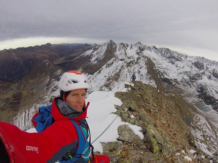 Wechnerwand, Philipp Brugger, Martin Sieberer - Wechnerwand north face first ascent by Philipp Brugger and Martin Sieberer, 11/2018