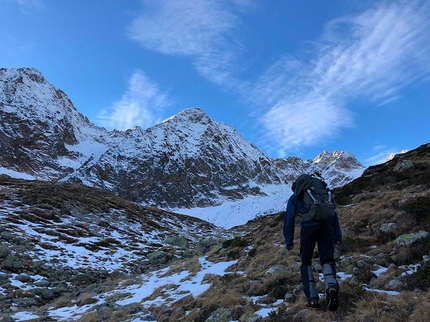 Wechnerwand North Face climbed by Philipp Brugger, Martin Sieberer