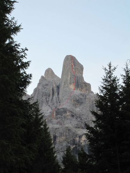 Via Per Ricky - Cima della Madonna - Cima della Madonna. Pale di San Martino