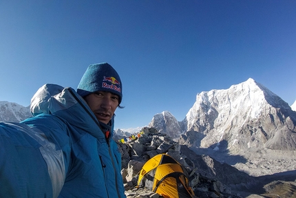 David Lama, Lunag Ri, Himalaya - David Lama and Mt. Lunag Ri in Himalaya, climbed alpine style in 3 days in October 2018