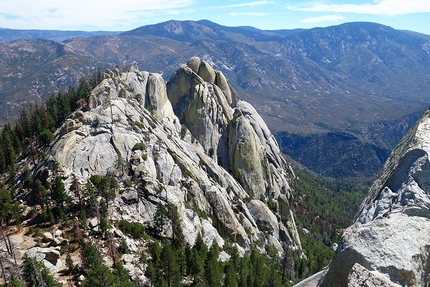 Arrampicata High Sierra, USA, Alessandro Baù, Claudia Mario - The Needles, California, USA