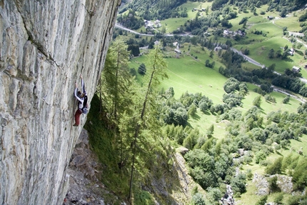 Arrampicare a Gressoney - Noversch