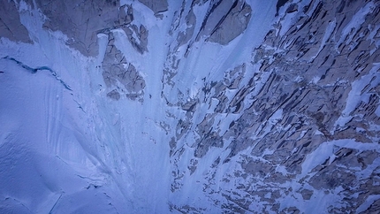 David Lama, Lunag Ri, Himalaya - David Lama climbing Lunag Ri (6907m) in Himalaya, October 2018