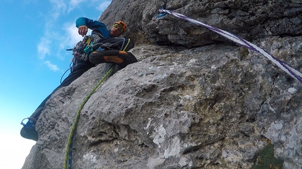 Marmarole: nuova via d'arrampicata UCAS sul monte Le Selle