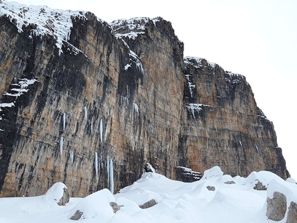 Cima Grostè, Brenta Dolomites, Mauro Mabboni, Jacopo Pellizzari - Cima Grostè, Brenta Dolomites