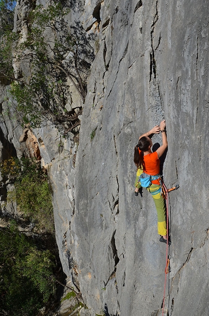 Sardegna arrampicata, Domusnovas - Domusnovas: Claudia Mura, Baby Parking