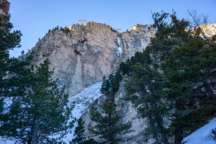 Langental, Sonnentanz, Dolomites, Daniel Ladurner, Hannes Lemayer - Sonnentanz, Langental, Dolomites (Daniel Ladurner, Hannes Lemayer 18/12/2018)