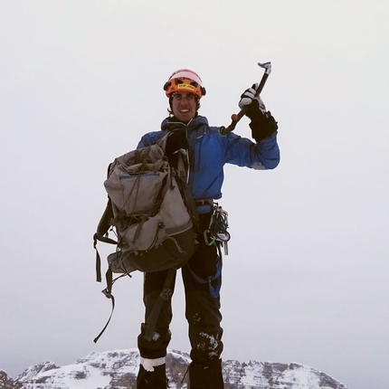 Tomas Franchini makes solo first ascent up Spallone dei Massodì, Brenta Dolomites