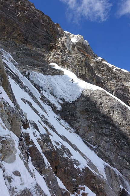 Sharphu II, Nepal, Spencer Gray, Aivaras Sajus - Sharphu II, Nepal, Himalaya (Spencer Gray, Aivaras Sajus 2018)