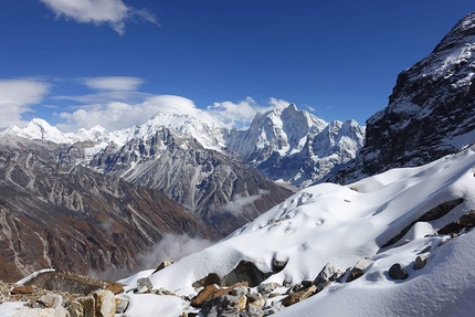 Sharphu II, Nepal, Spencer Gray, Aivaras Sajus - Sharphu II, Nepal, Himalaya (Spencer Gray, Aivaras Sajus 2018)