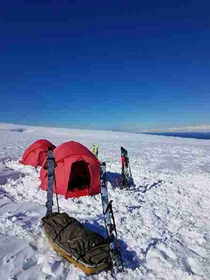Progetto Antartide, Manuel Lugli - Scialpinismo in Antartide: verso il Mount Parry, la cima più alta di Brabant Island nella Penisola Antartica