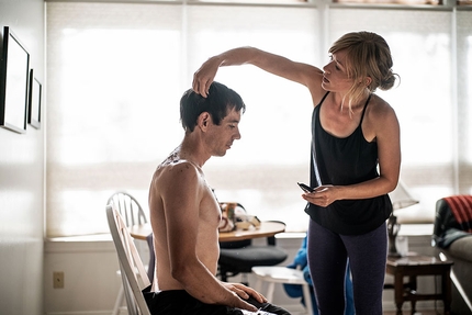 Alex Honnold El Capitan, Freerider - Taken from the film Free Solo: Alex Honnold with Sanni McCandless