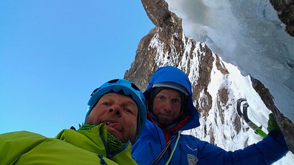 Pelmo Dolomiti, Pelmoon, Enrico Geremia, Fabrizio della Rossa, Daniele Geremia - Pelmoon, Monte Pelmo, Dolomiti: Enrico e Daniele Geremia