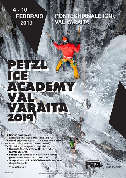 Petzl Ice Academy in Val Varaita