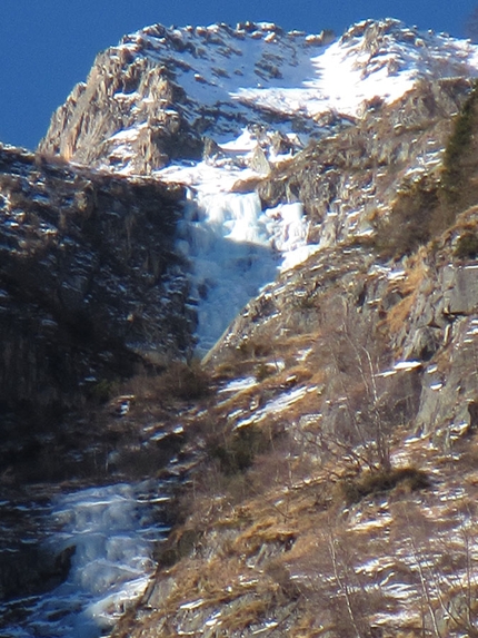 Val Regana, Cima d'Asta, Francesco Lamo - Nastro Azzurro in Val Regana: particolare della parte superiore