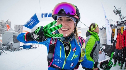 Ski Mountaineering World Cup 2019 - The third stage of the Ski Mountaineering World Cup 2019 at Le Dévoluy: Individual Alba De Silvestro