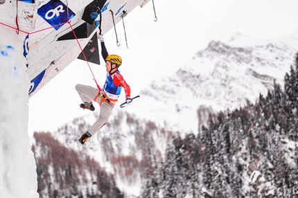 Coppa del Mondo di arrampicata su ghiaccio 2019 - Coppa del Mondo di arrampicata su ghiaccio 2019 a Corvara - Rabenstein: Nikolai Kuzovlev