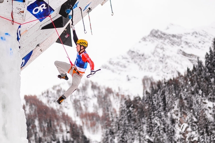 Ice Climbing World Cup 2019  - Ice Climbing World Cup 2019 at Corvara - Rabenstein: Nikolai Kuzovlev