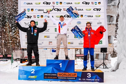 Coppa del Mondo di arrampicata su ghiaccio 2019 - Coppa del Mondo di arrampicata su ghiaccio 2019 a Corvara - Rabenstein: 