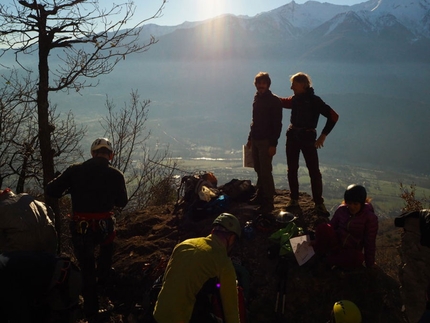 Falesia Cateissoft, Valle di Susa, Monte Cateissard, Andrea Giorda - Cateissoft: un balcone sulla Valle di Susa