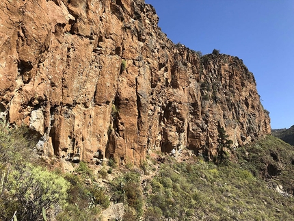 Tenerife arrampicare, Isole Canarie  - Arrampicare a Tenerife: Guaria