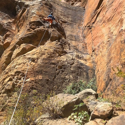 Tenerife arrampicare, Isole Canarie  - Arrampicare a Tenerife: Guaria