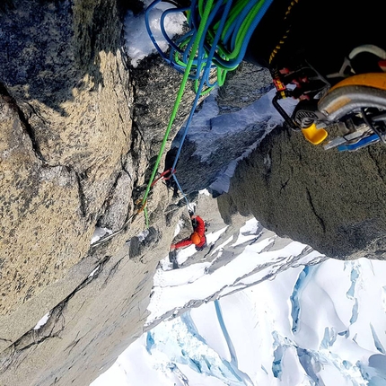 Cerro Torre, Fitz Roy, Patagonia, Edoardo Albrighi, Jacopo Zezza - Patagonia: sulla via italiana alla Aguja Saint-Exupery