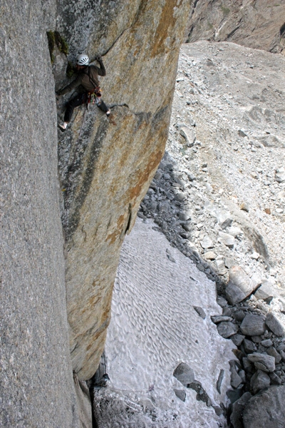 Pakistan Nangmah Valley - Rui Rosado sul secondo tiro