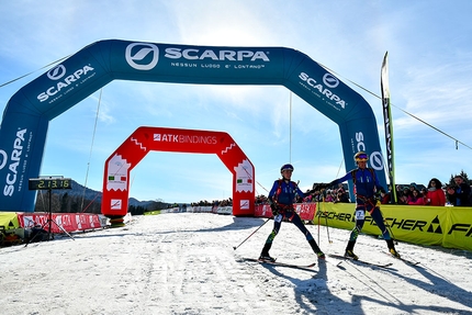 Transcavallo - Transcavallo 2019, durante la seconda giornata della classica gara di scialpinismo 