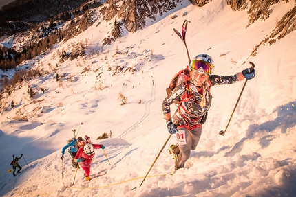 Transcavallo - Transcavallo 2019, durante la prima giornata della classica gara di scialpinismo 