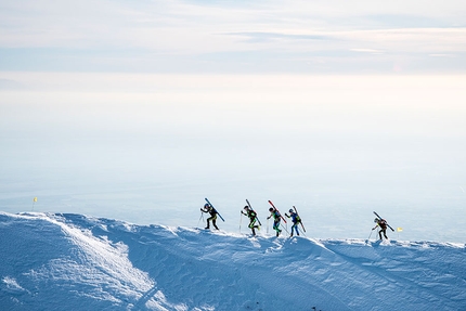 Transcavallo - Transcavallo 2019, durante la seconda giornata della classica gara di scialpinismo 