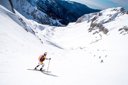 Transcavallo - Transcavallo 2019, durante la seconda giornata della classica gara di scialpinismo 