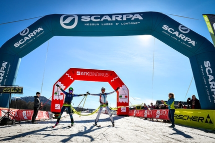 Transcavallo - Transcavallo 2019, Alba De Silvestro e la francese Lorna Bonnel tagliano il traguardo della seconda giornata della classica gara di scialpinismo 