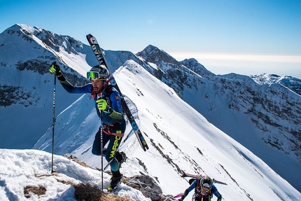 Transcavallo - Transcavallo 2019, durante la terza giornata della classica gara di scialpinismo 