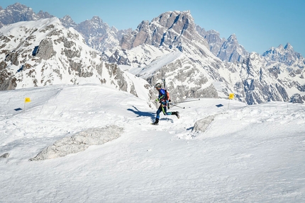 Transcavallo - Transcavallo 2019, durante la terza giornata della classica gara di scialpinismo 