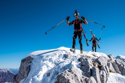 Transcavallo - Transcavallo 2019, durante la terza giornata della classica gara di scialpinismo 