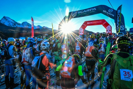 Transcavallo - Transcavallo 2019, durante la terza giornata della classica gara di scialpinismo 