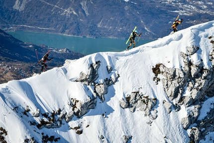 Transcavallo - Transcavallo 2019, durante la terza giornata della classica gara di scialpinismo 