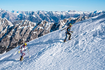 Transcavallo - Transcavallo 2019, durante la terza giornata della classica gara di scialpinismo 