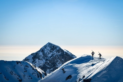 Transcavallo - Transcavallo 2019, durante la terza giornata della classica gara di scialpinismo 