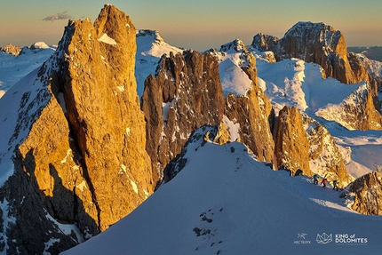 Arc'teryx King of Dolomites 2019 - Arc'teryx King of Dolomites 2019: Alpinism, PH Paolo Sartori RD Joi Hoffmann, Paolo Marazzi, Max Kroneck