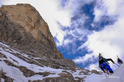 Arc'teryx King of Dolomites 2019 - Arc'teryx King of Dolomites 2019: Alpinism, PH Germano Cattoi RD Pierre Sapei & Stefano Larcher