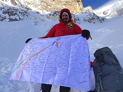 Nanga Parbat, Daniele Nardi, Tom Ballard - Daniele Nardi at Nanga Parbat in winter